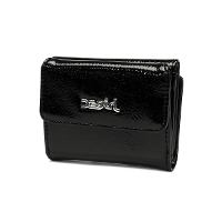 X-girl エックスガール FAUX PATENT LEATHER MINI WALLET 財布 105234054005