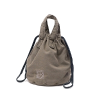 hobo ホーボー DRAWSTRING POUCH S PADDED LIGHT CANVAS 巾着バッグ HB-BG4515