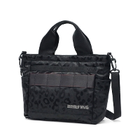 y{KizBRIEFING GOLF u[tBO St LEOPARD JACQUARD 2WAY CART TOTE LEOPARD JQ g[gobO BRG251T29