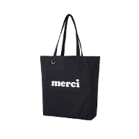 MILKFED. ~NtFh MERCI LOGO TOTE g[gobO 103243053011