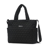 MILKFED. ~NtFh HEART QUILTED 2WAY TOTE g[gobO 103244053001