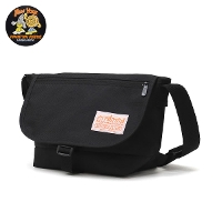 y{KizManhattan Portage }nb^|[e[W Nylon Messenger Bag JR Flap Zipper Pocket Vinyl Lining Lauren Martin MP1605JRFZPLVLLAUREN