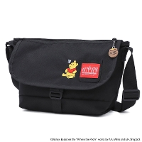 y{KizManhattan Portage }nb^|[e[W POOH NYLON MESSENGER BAG JR SLIM FZP 500D CORDURA 25 MP1605JRSFZP500PH25