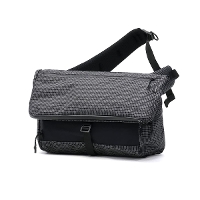 snow peak Xm[s[N Transit Shoulder Bag One Black V_[obO 21L AC-24AU414