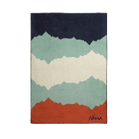 yivۏ؁zNANGA iK MULTI COLOR RIDGELINE COTTON BLANKET S uPbg NG2443-4A003-A