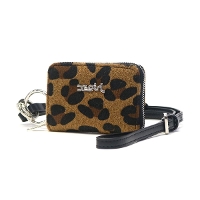 X-girl GbNXK[ ANIMAL PRINTED COIN & CARD CASE z 105243054017