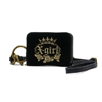 X-girl GbNXK[ ROSE AND CROWN COIN CARD CASE z 105244054011