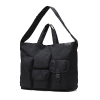 BAICYCLON by bagjack oCVN oC obOWbN MULTI POCKETS 2WAY TOTE LARGE BCL-67