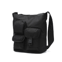 BAICYCLON by bagjack oCVN oC obOWbN MULTI POCKETS SHOULDER BAG BCL-69