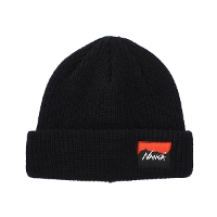 NANGA iK BOX LOGO BULKY BEANIE jbgX N2532-3C059A