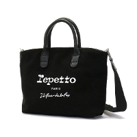 yZ[40%OFFzRepetto ybg CANVAS MINI TOTE g[gobO