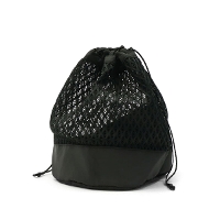 snow peak Xm[s[N Double Face Mesh Kinchaku ВobO 9L AC-22SU009BK