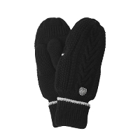 MILKFED. ~NtFh HEART CABLE MITTENS  103254054004