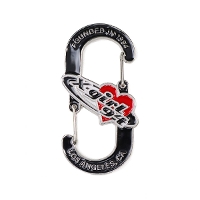 y[ւőzX-girl GbNXK[ PLANET HEART LOGO CARABINER Jri 105253054005