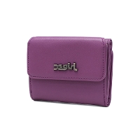 X-girl GbNXK[ MILLS LOGO FAUX LEATHER MINI WALLET  O܂z 105253054012