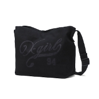 X-girl GbNXK[ LOGO AND NUMBER MESSENGER BAG V_[obO 105253053002