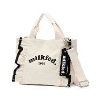 MILKFED. �~���N�t�F�h RUFFLE MINI BAG �g�[�g�o�b�O 103222053009