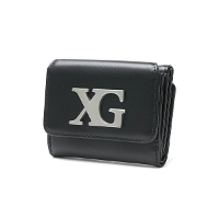 X-girl �G�b�N�X�K�[�� XG EMBLEM CLASP MINI WALLET �O�܂���z 105261054012