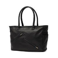 Porter Classic �|�[�^�[�N���V�b�N RIDERS LEATHER TOTE BAG L W SILVER ZIPPER PC-017-3698