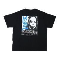 X-girl �G�b�N�X�K�[�� SIDE LOGO FACE LABEL S/S TEE T�V���c 105262011025