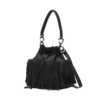 BAICYCLON by bagjack �o�C�V�N���� �o�C �o�b�O�W���b�N TAPE FRINGE DRAW STRING BAG BCL-126