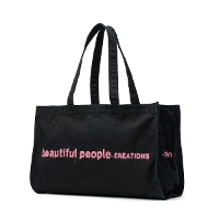 beautiful people �r���[�e�B�t���s�[�v�� brushed logo mini lesure bag �g�[�g�o�b�O 611947