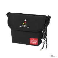 �y���{���K�i�z Manhattan Portage �}���n�b�^���|�[�e�[�W ���b�Z���W���[�o�b�O MICKEY 26 NYLON MESSENGER BAG (XS) BACK POCKET W/ DIVIDER MAGNET ���胂�f�� MP1603BPDMGNTMIC26MM