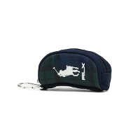 RLX RALPH LAUREN �A�[���G���G�b�N�X �����t���[���� Womens Black Watch Series Ball pouch �{�[���|�[�` RLY113