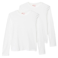 Hanes �w�C���Y 2P Japan Fit for HER �N���[�l�b�N�����O�X���[�uT�V���c T�V���c HW4-E103