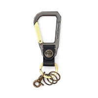 マスターピース キーホルダー master-piece キーリング カラビナ CARABINER レザー メンズ master piece 02000